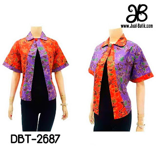 Model Bolero Batik DBT-2687