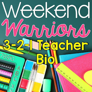 http://brightconcepts4teachers.blogspot.com/2015/06/3-2-1-teacher-bio-weekend-warriors.html