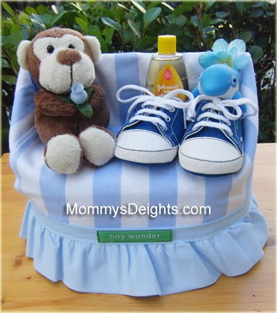 Monkey Decorations on Has An Adorable Monkey Plush Displaying Cute Little Baby Sneakers