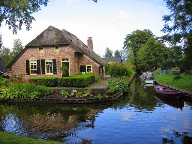 Giethoorn, un pueblo sin carreteras