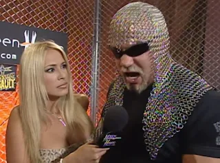 WCW Halloween Havoc 2000 - Pamela Paulshock interviews Scott Steiner 