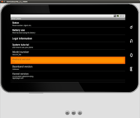 GALAXY Tab emulator on Android SDK 2.3