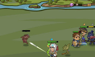  kali ini aku akan membawakan sebuah game android berbasis RPG dan taktik Kingdom in Chaos APK Android Free Download