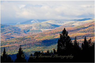 Purcell Mountains in the West Kootenai Montana in the fall, photo by Kinsey Barnard