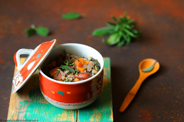 Minestrone con fagioli e cavolo nero 