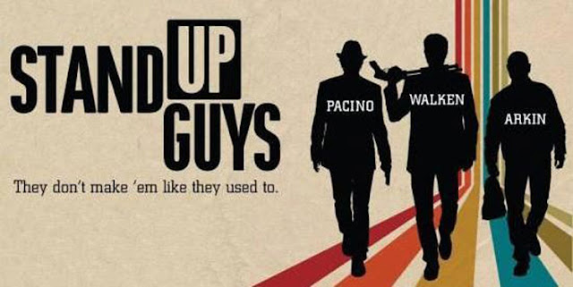 Stand up guys wide poster