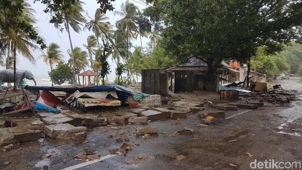 Tsunami Anyer-Lampung, Pemerintah Beri Bantuan Rp 1 M
