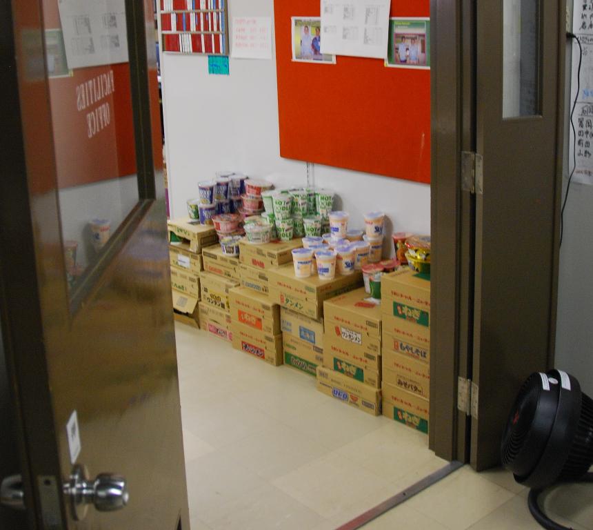 Boxes of food