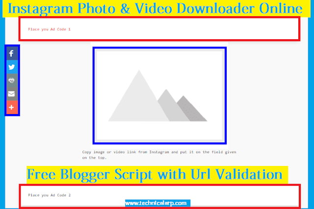 Instagram Photo and Video Downloader Script