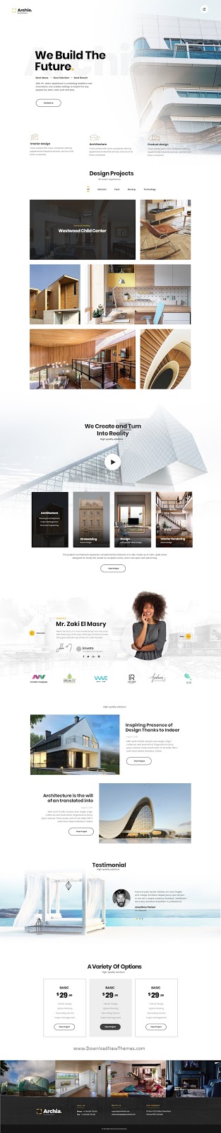 Archia Adobe XD Template 