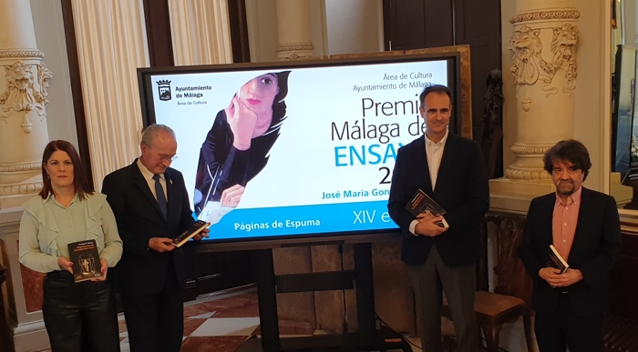 Rueda de prensa del Premio Málaga de Ensayo 2023