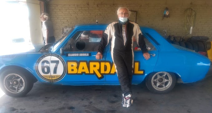 A los 70 años, 'Cachencho' volvió a correr y se retiró del automovilismo