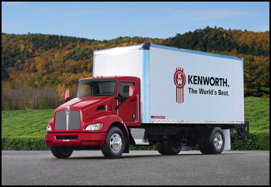 Kenworth T270 with Morgan Van Body