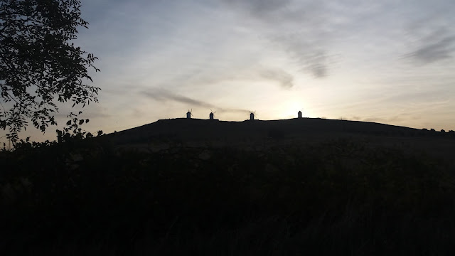 ATARDECER EN LA MANCHA