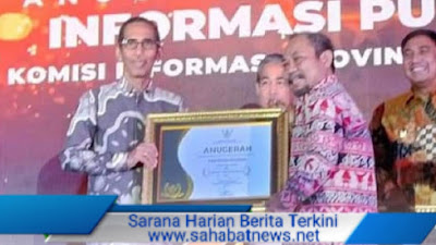 Komisi Informasi Provinsi Sulsel Nobatkan Pinrang  Kabupaten/Kota Informatif Se Sulsel