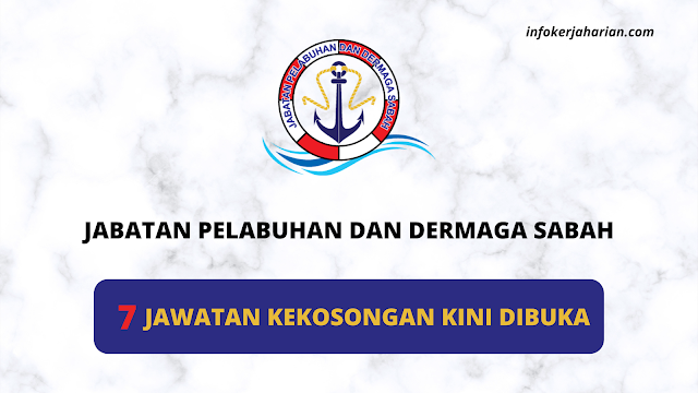 Permohonan Jawatan Kosong Di Bawah Jabatan Pelabuhan Dan Dermaga Sabah
