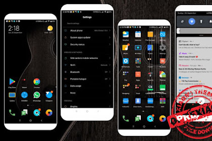 Download Gratis Tema BlaspOS Mtz Black Simple Dan Elegant Untuk MIUI 10