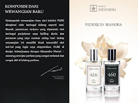Peluncuran Produk Baru Pure Parfum Federico Mahora