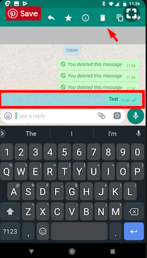How to delete messages on WhatsApp