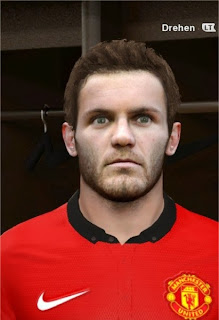 PES 2014 Juan Mata Face by rednik