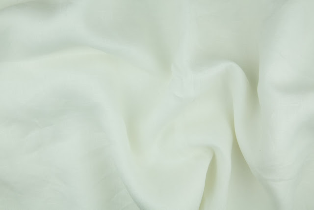 Off White Handkerchief Linen Fabric