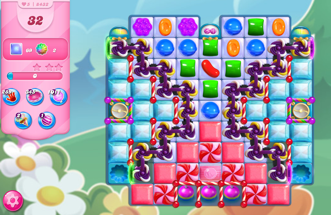 Candy Crush Saga level 8432