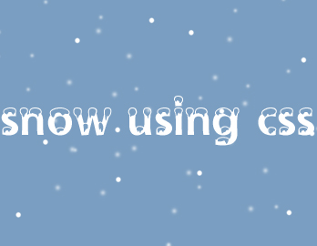 re going to go over a super simple CSS technique that you can use to make it snow on your  How To Add Snow In The Background of Your Blog Using CSS