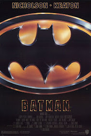 Tim Burton's Batman movie poster