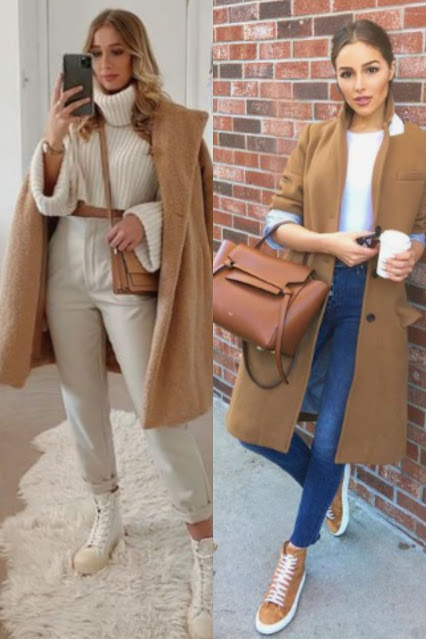 Tendências de Moda Outono Inverno 2024, Reprodução Pinterest, Olivia Culpo