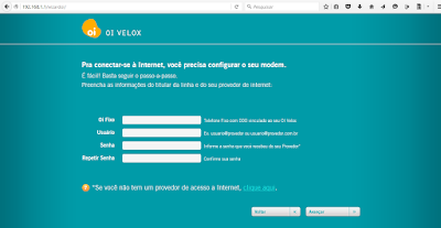 Como configurar modem Technicolor da Oi Velox