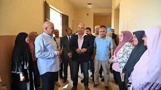 وزير الري يلتقى عدد من النواب والمنتفعين ورؤساء روابط مستخدمى المياه بمحافظة الدقهلية
