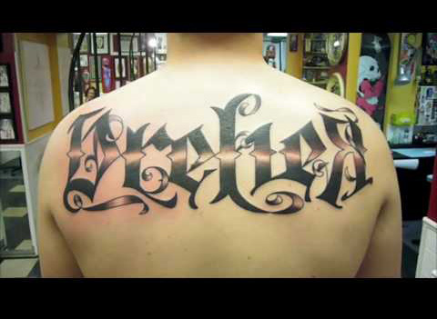 Tattoo Font