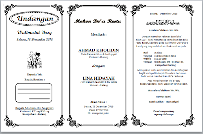 Download Template Permintaan Walimatul Ursy Ms Word Http