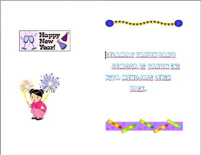 MS Inside Cara Membuat Kartu Ucapan dengan MS Word dengan mudah