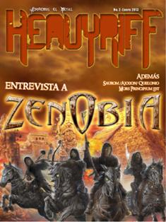 HeavyRiff 2 - Enero 2013 | CBR 96 dpi | Mensile | Musica | Metal | Recensioni
Revista en línea de Heavy Metal nacida en diciembre del 2012 de las cenizas de Adoremos el Metal. Entrevistas, reseñas, artículos y noticias. Heavy Metal magazine born in october 2009. Interviews, reviews, articles and news.