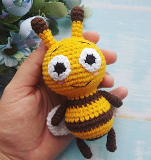 PATRON GRATIS ABEJA AMIGURUMI 54011