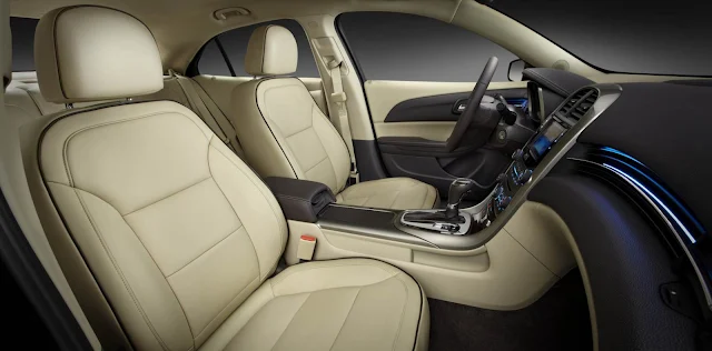 Chevrolet Malibu 2014 LTZ no Brasil - interior - bancos