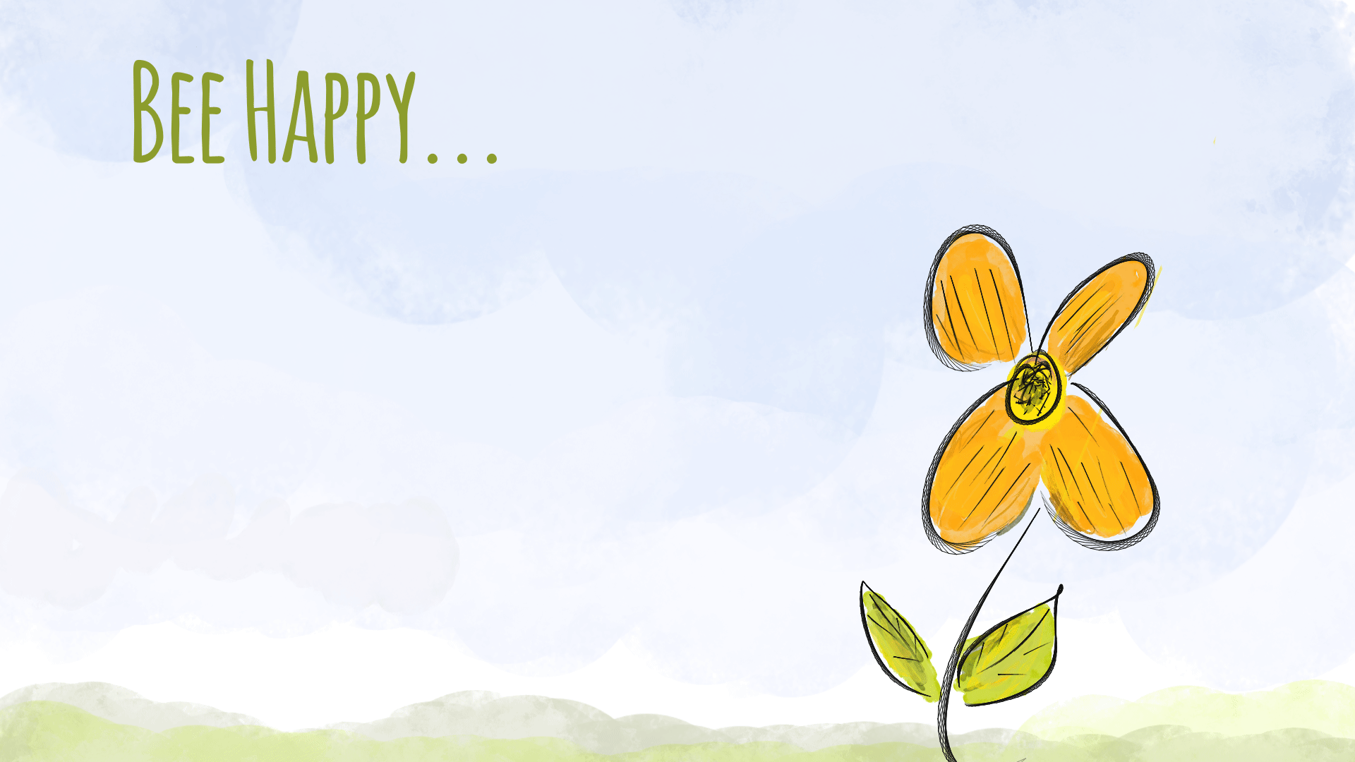 Boundingsquirrel Whimsical Illustrations Wall Art And Gifts Bee Happy Animated Gif Day 29 S Sketch