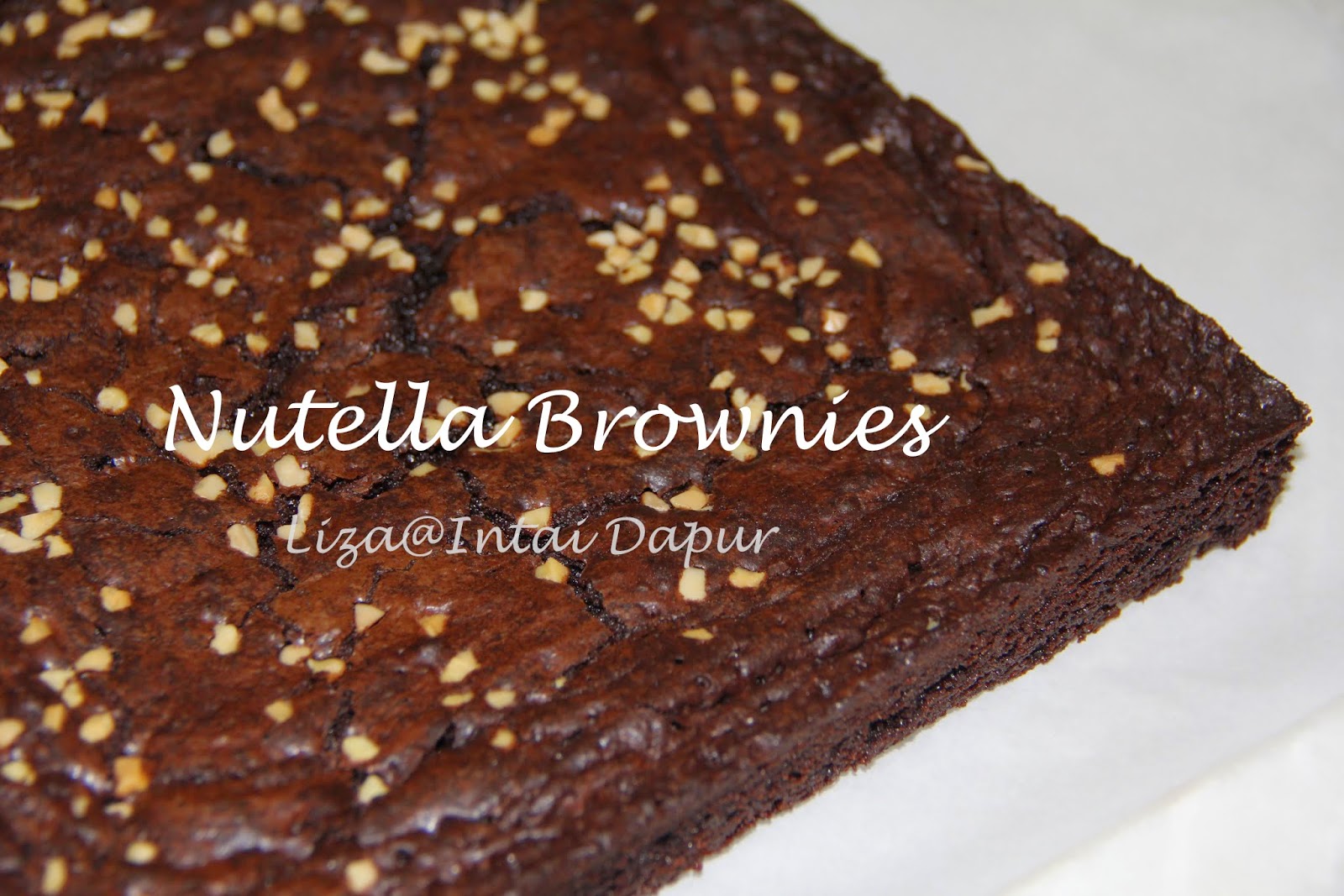 Resepi Brownies Guna Nutella - Surat Rasmi G