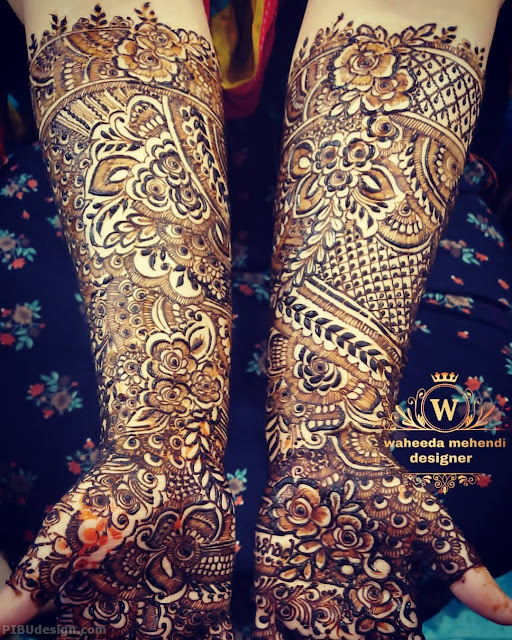 latest khafif mehndi design 2022