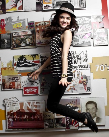 Lucy Hale for VANS