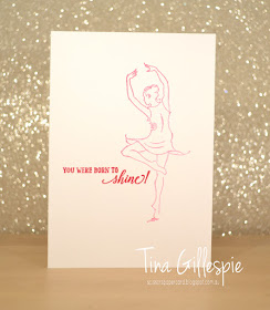 scissorspapercard, Stampin' Up!, Art With Heart, Blog Hop, Born To Shine, Watercolour Pencils, Simple Stamping