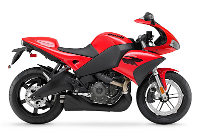 2010 Buell 1125R Red Color