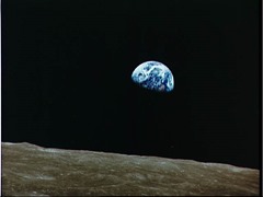 earth from moon
