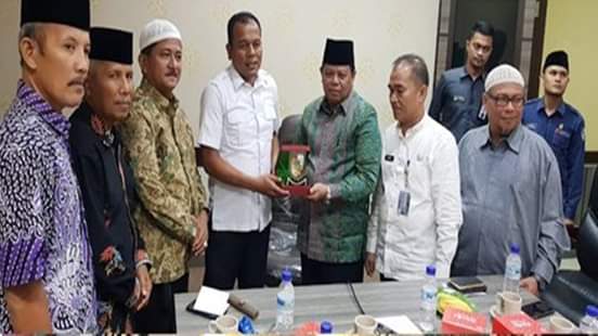 Untuk Pengelolaan Masjid Terapung, Pemko Pariaman Studi Tiru Ke Masjid Paripurna Pekanbaru