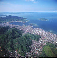 Panorama Kota Sibolga Sumatra Utara