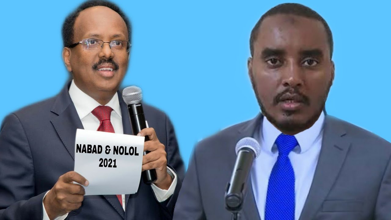 Farmajo and Fahad Yassin called a magician to find out their chances for the next presidential election.