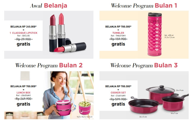 Welcome Program, Welcome Program Sophie Paris, Welcome Program adalah, Daftar Member Sophie Paris, Cara Daftar Member Sophie Paris, Hadiah Member Sophie Paris, Hadiah Member Baru Sophie Paris, WP1 WP2 WP3 Sophie Paris, Apa itu WP1