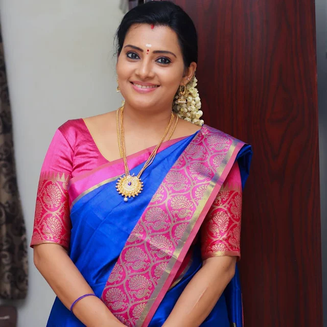 Tv Serial Actress Shruthi Raj Exclusive Saree Photoshoot Gallery