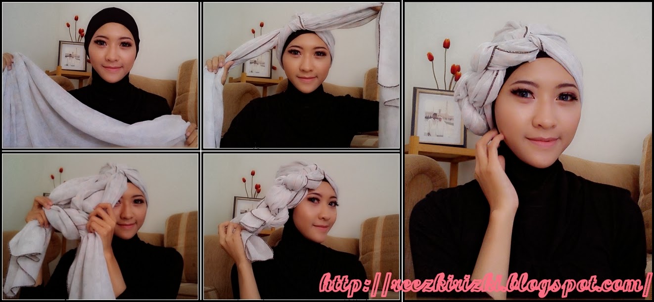 28 Foto Tutorial Hijab Paris Pita Paling Update Tutorial Hijab